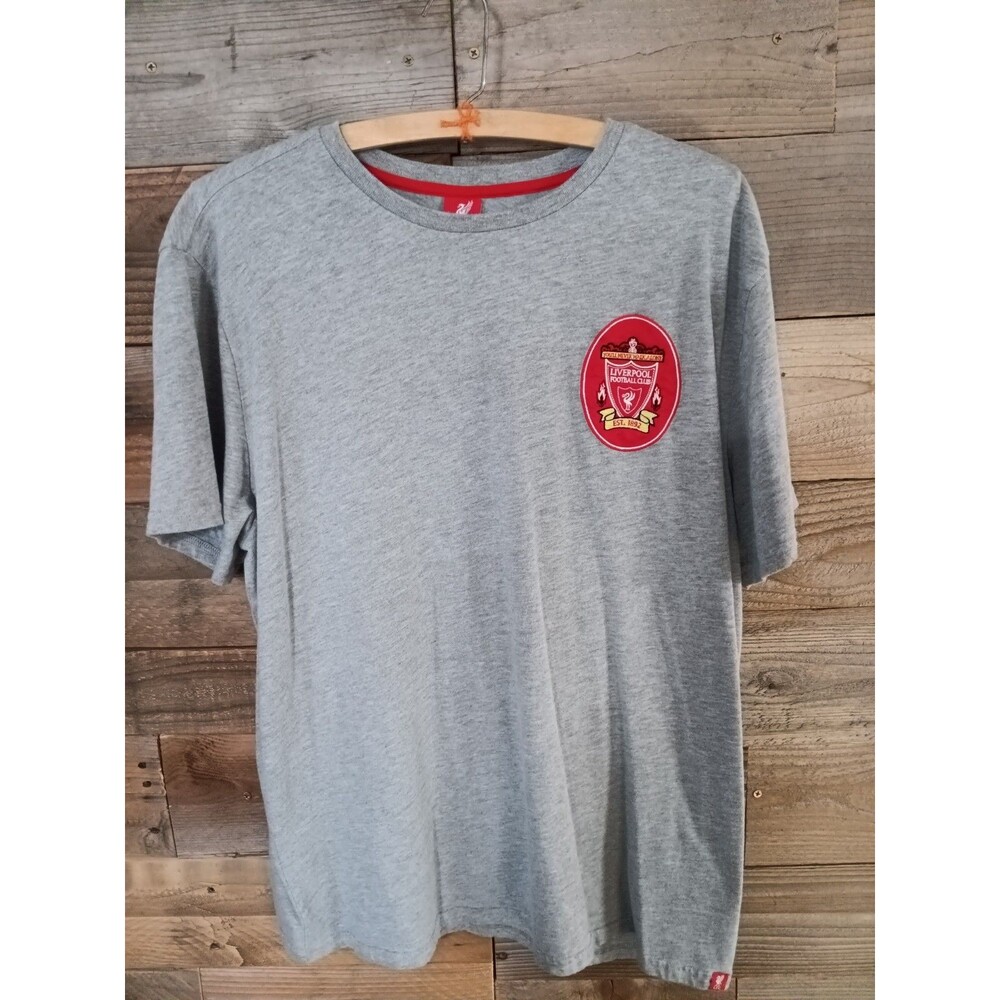 Liverpool Football Club T Shirt Size XL Cotton Blend EUC